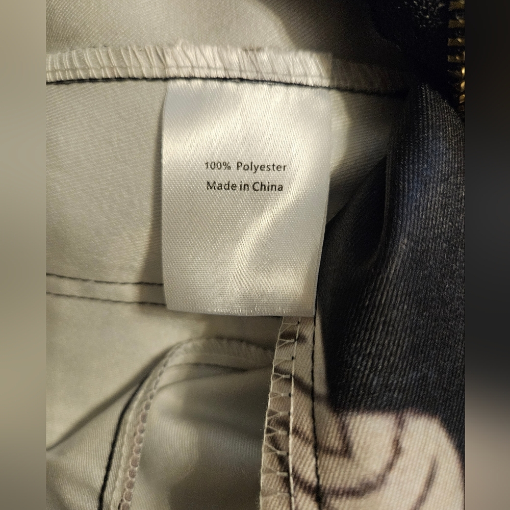 NWOT Black&white Pants(See Measurements!) - Picture 11 of 12